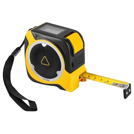 Medidor De Distancia Laser 40 Metros Com Trena 5 Metros Vonder