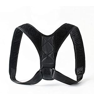 JUNSHUO Houding Correctie Brace – Verstelbare Rug Brace – Shoulderbrace – Unisex – One size – Postuur Corrector…