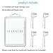 4 Packs Hygienic Protective Cover + 1 Electric Toothbrush Heads Storage Case for Oral B Toothbrush Heads