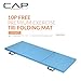CAP Barbell Folding Exercise Mat – Durable, Anti-Tear, Thick Padding for Fitness, Aerobics, Gymnastics & Home Workouts. 72