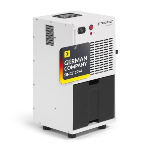 TROTEC Deumidificatore TTK 75 ECO – capacità 21 litri/giorno - superficie 45 m² / 110 m...