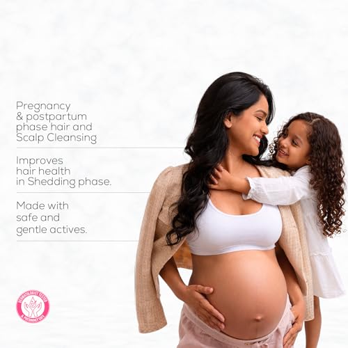 Image of KERA BOND New Moms Care Kit | Pregnancy and Postpartum Hair Care | Shampoo and Leave In Conditioner | Paraben Silicone Free Mild Formula | For Pregnant and Lactating Women | 100ml 50g