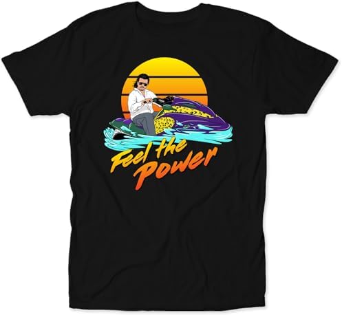 Kenny Powers Feel The Power Funny Eastbound and Down Comedy TV Show T-Shirt image 5