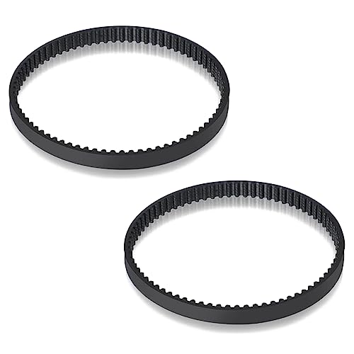 Carkio S3014 S3029 S3018 Vacuum Belts Replacement Compatible with Eureka FloorRover Dash NEU522, NEU526, NEU560, NEU529,NEU562A, NEU562, NEU566, NEU520, Pack of 2