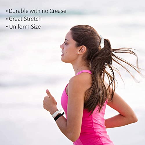 79Style 125Pcs Neutral Hair Ties For Women Elastic Ribbon Hair Ties Knotted Ponytail Holders No Breakage Cotton Fabric Hair Bands For Yoga Bulk Hair Tyles Knot Flat No Damage Cute Hair Accessory (125Pcs-10 Neutral Colors) #TOP2