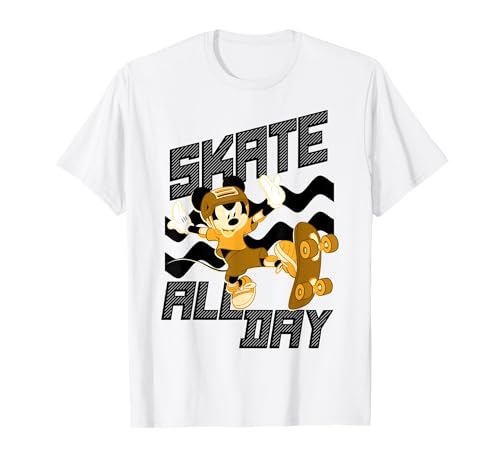 T-shirt Mickey Mouse Skate t-shirt à manches courtes imprimé