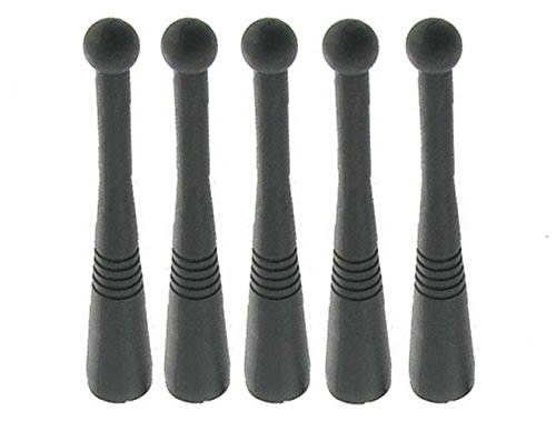 bestkong 5 X 800MHz Stubby Antenna for Motorola NAF5042 8505241U06 XTS2500 XTS3000 XTS3500 XTS5000 MTX800 MTX850 HT1000 MTS2000