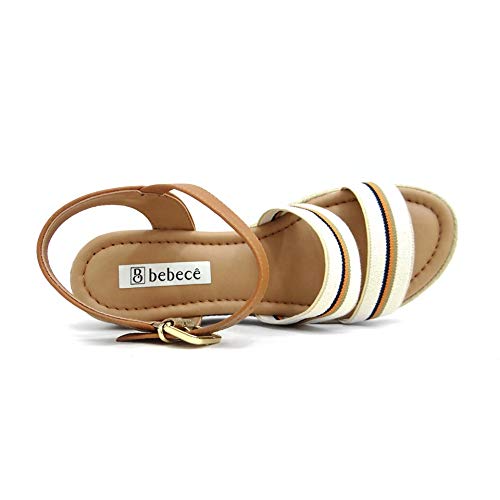 SANDALIA ANABELA FEMININA T4031.562 BEBECE (17) - DOCE DE LEITE