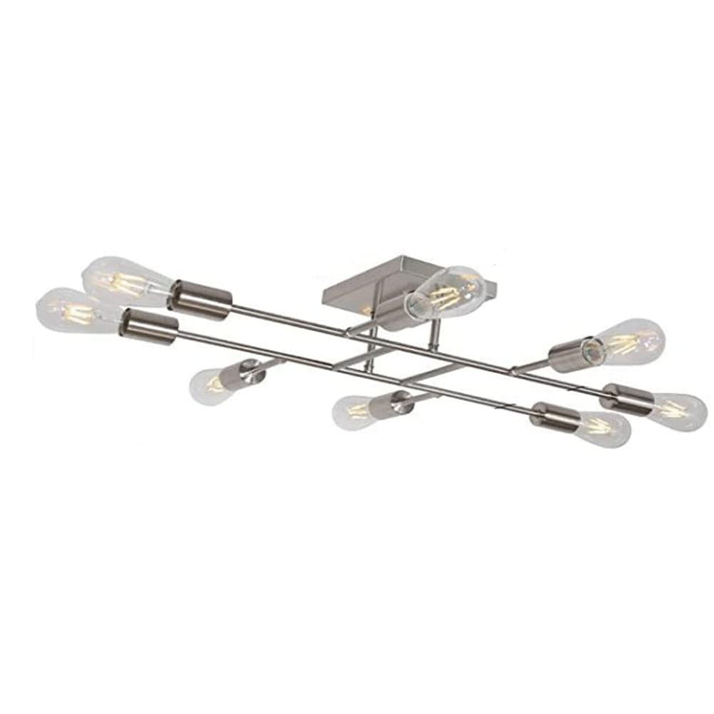 Lustre Spoutnik moderne 8 lumières pour illuminer votre salon ou votre salle à manger chic