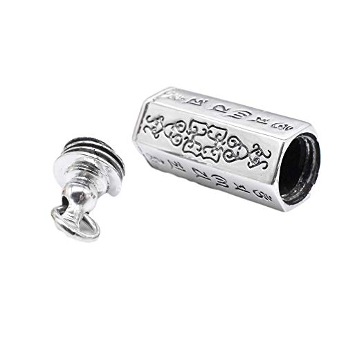 Boîte de prière en argent sterling 925 ciselé main - 6
