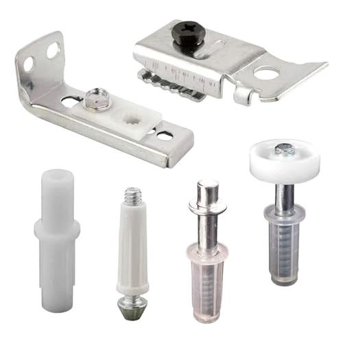 Set de hardware para puerta plegable Baoblaze con rueda guía, fácil instalación miniatura 1