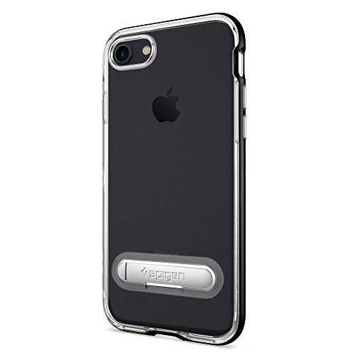 Spigen Crystal Hybrid Designed for Apple iPhone 7 (2016) / Designed for iPhone 8 (2017) - Black