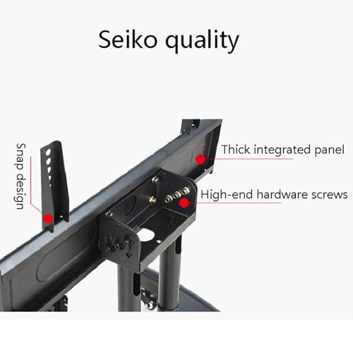 Soporte móvil para TV con ruedas y altura ajustable miniatura 5