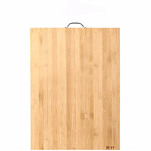 DMCE Reversible Natural Bambú Tabla De Corte,Sostenible Tajadera,para Carne Queso Verduras-A 70x45x1.8cm