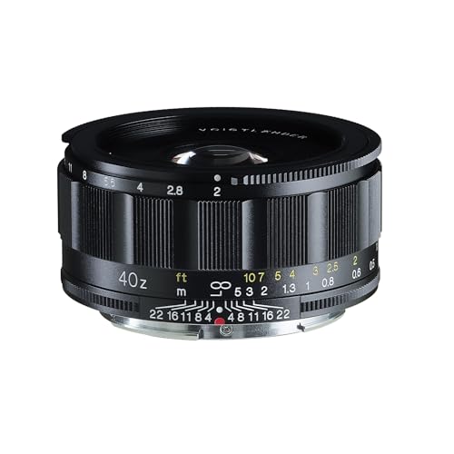 Voigtlander �t�H�N�g�����_�[ SEPTON 40mm F2 Aspherical Z �P�œ_ �W�������Y �}�j���A���t�H�[�J�X �j�R�� NIKON Z�}�E���g ���������Y