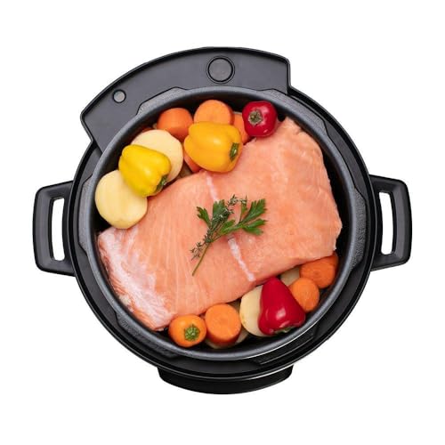 Panela de Pressão Elétrica Digital Gallant 6L GPP06 15 Funções Clique E Pronto Inox 1000w 127v