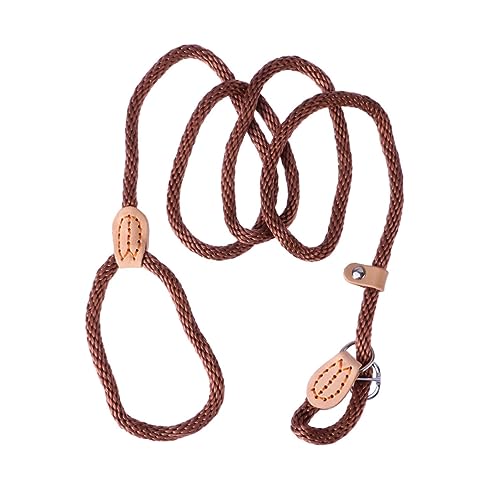 DECOMELODY Nylon Dog Training Lead Rope for Dogs Durable Heavy Duty Design for Enhanced Control Comfortable Handle for Easy Training Sessions