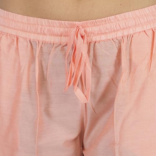 Image of Trouser Pants for Women,Stylish Trousers for Woman for Kurti Relaxed & Regular Straight fit Palazzo,Ethnic Bottom Formal Pants for Women Office wear Casual & Daily Use