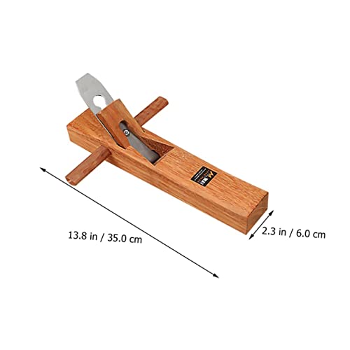 Cepillo de carpintero manual con cuchilla ajustable para alisar madera 4