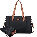 Komfortabel - Der abnehmbare, verstellbare, gepolsterte Schultergurt bietet Komfort und Vielseitigkeit. Er kann als Handtasche, Umhängetasche und Trolley-Gurt auf der Rückseite getragen werden, um Ihren Koffer auf Reisen zu befestigen.