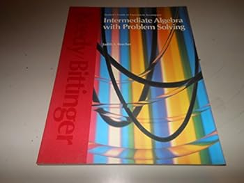 Intermediate algebra with problem solving