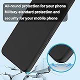 LYZXMY Case Compatible with Blackview Wave 6C / Blackview Oscal Flat 1C (6.56") Phone Case with 1 Pack Tempered Glass Screen Protector - Black Silicone Soft TPU Cover Bumper Shell - Image 5