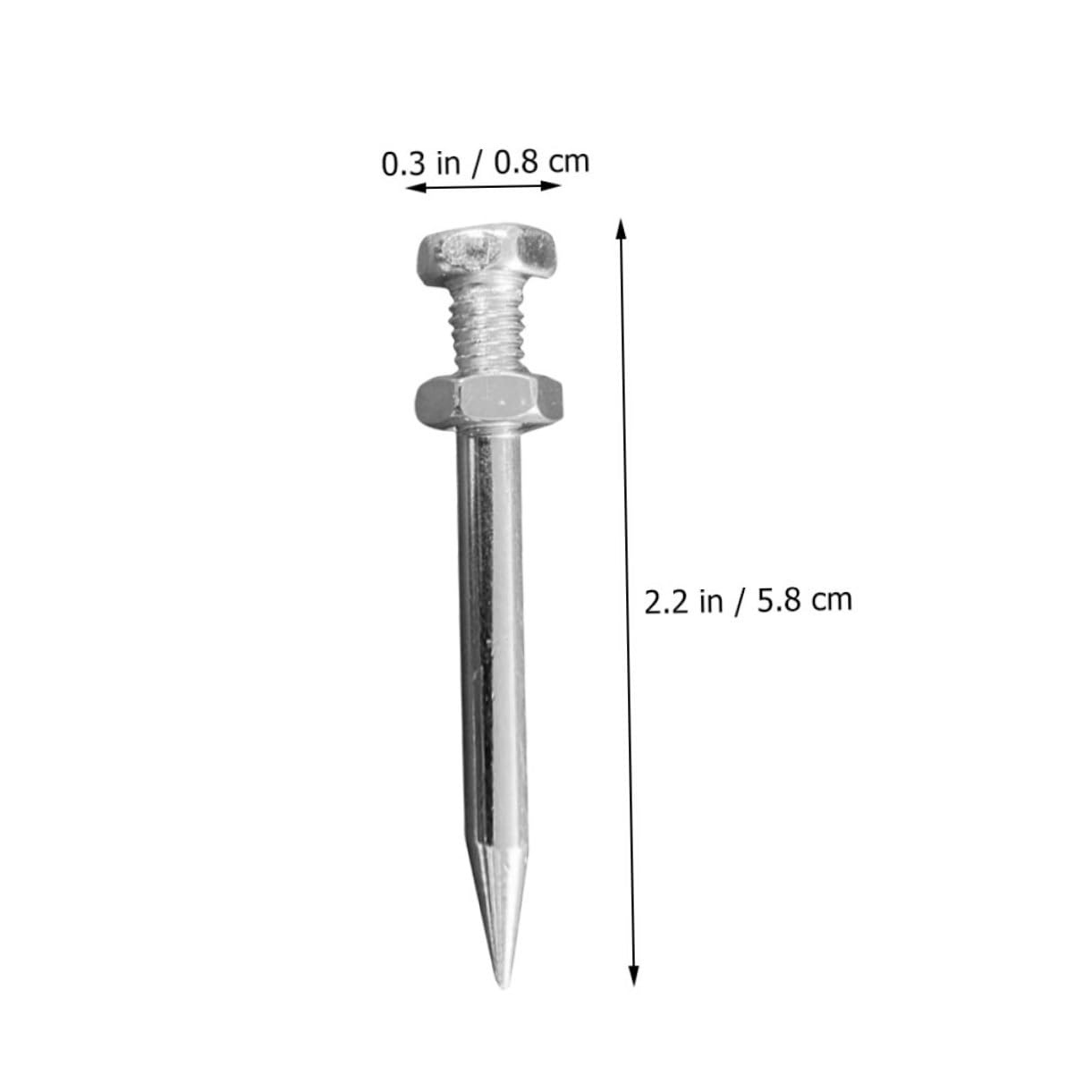 Hohopeti 20pcs Soil Aerator Spikes Lawn Aerator Shoes Grass Aeration Tool Ideal for Gardeners