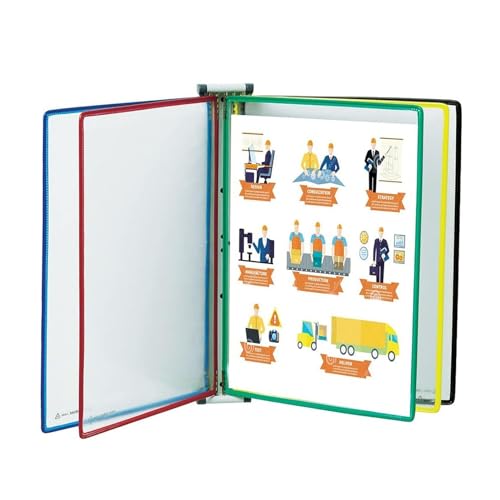 Étagère d'affichage de livre à rabat pour affiche A4 et rangement de document - 2
