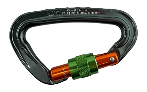 ElliotSt Schraubkarabiner Silver Screw: (Karabiner, Bruchlast längs 27 kN), Anzahl:einzeln Cover