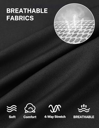 HASMES Boys Compression Leggings Youth Compression Pants Sports Tights Athletic Base Layer for Basketball Hockey Running3