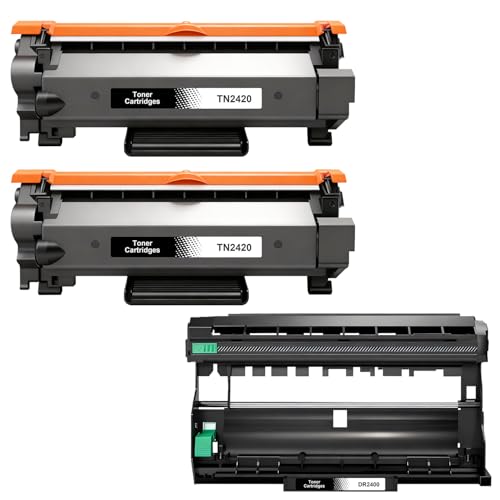 Toner TN2420 et tambour DR2400 pour corriger les impressions pâles sur MFC L2710DW