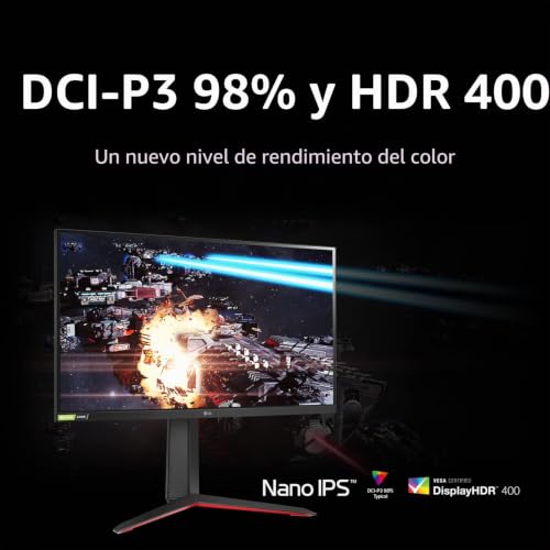 Miniatura 12 de Lg 27gp850p-B - Monitor Gaming Ultragear 27 Pulgadas, Panel Ips, 165hz, 1 Ms, 1000:1, 400nit, 16:9, Hdmi, Displayport, Dynamic Action Sync, Conectividad Universal, Color Negro
