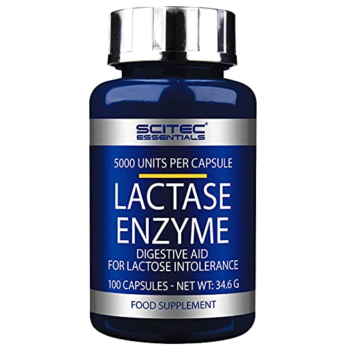 LACTASE ENZYME | Bekämpft Laktoseintoleranz | Verdauungshilfe | Nahrungsergänzungsmittel für die Verdauung Laktose (100 Kapseln) Cover