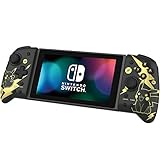 HORI Split Pad Pro (Pokémon: Pikachu Schwarz & Gold) Handheld Controller für Nintendo Switch - Offiziell Lizenziert