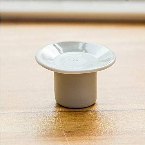 Motzu 8 Pieces Laptop Computer Cooling Feet Rubber Holder Kickstand Suction Cup Heat Reduction Pad Universal Tablet/Notebook Stands Corner Pad Anti-Slip Silicone Elevation Stand (4Small+4Big,Gray) #TOP6