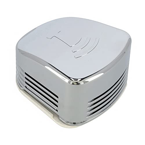 wellenshop Signalhorn Boot 12 V 100dB verchromt akustisch Nebelhorn Notsignal Schiffshorn