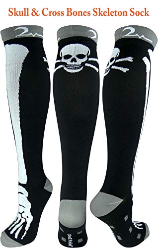 4 Pair Pack Knee-High Youth Graduated Compression Socks Long For Sports, Soccer, Football, Baseball, Basketball, Running, Youth Athletics. Boys & Girls Gift Set; Halloween Dress-Up Small-Fits Ages 5-9 #TOP2