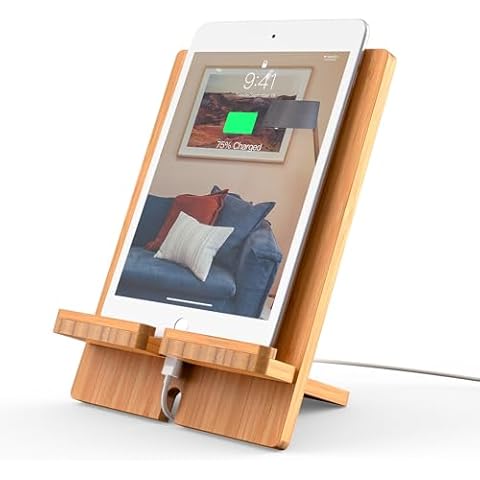 Pezin & Hulin Adjustable Bamboo Tablet Stand Cover