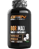 Boron Max - 365 compresse con 10 mg di boro puro - Senza additivi indesiderati, ad alto dosaggio, vegano