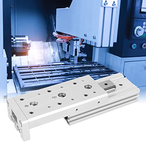 Cylindre MXS12 de guidage pneumatique haute précision pour assemblage de précision