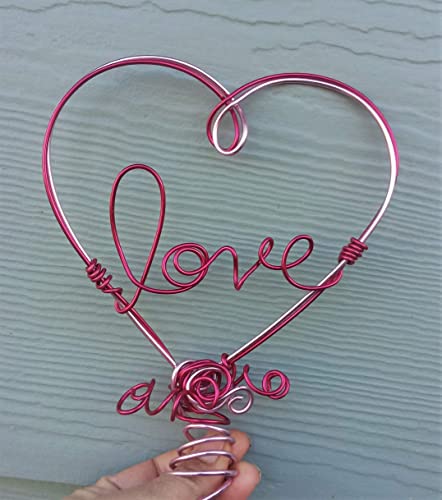 Heart Love Tree Topper In Red, Black, Pink And More For Christmas, Valentine's Day Decorating #TOP7