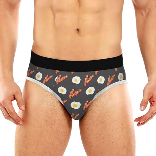 Laprad Men's Briefs Underwear Classics Panties No Fly Underpants with Contour Pouch