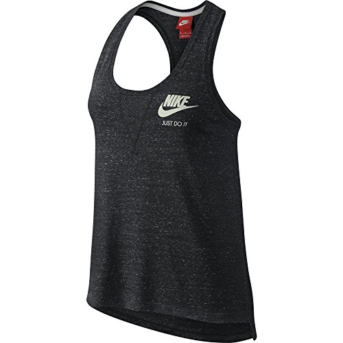 Nike Women's Gym Vintage Tank Top AnthraciteGrey/Sail SM
