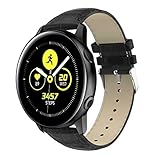 Tipo de correa: palmo. BNBUKLTD - Correa de piel de cocodrilo para Samsung Galaxy Watch, Hombre, color * Negro, tamaño Talla única
