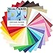 VGOODALL 100 Blatt Buntes Origami Papier, 25 Farben Bastelkarton 20 x 20 cm Farbigen Kopierpapier für DIY Bastelprojekte Basteln 80 g/m² Pro V günstig Kaufen-VGOODALL 100 Blatt Buntes Origami Papier, 25 Farben Bastelkarton 20 x 20 cm Farbigen Kopierpapier für DIY Bastelprojekte Basteln 80 g/m²