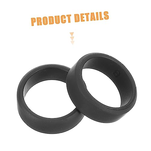 10 anillos de silicona suave para ejercicio miniatura 4