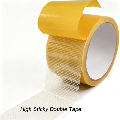 Cinta adhesiva de doble cara fuerte lavable y reutilizable de longitud ajustable 4