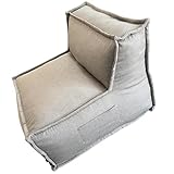 EXPÉDITION ÉCO-RESPONSABLE : Pour un transport plus écologique, votre pouf salon est soigneusement emballé pour réduire le volume lors du transport. C'est un geste pour la planète et une solution parfaite pour les accès difficiles (escaliers étroits, couloirs). Fini la galère des livraisons de meubles encombrants. Une fois déballé, laissez-le reposer 48h pour qu’il retrouve tout son volume. Profitez ensuite du confort d’un véritable bean bag chair !