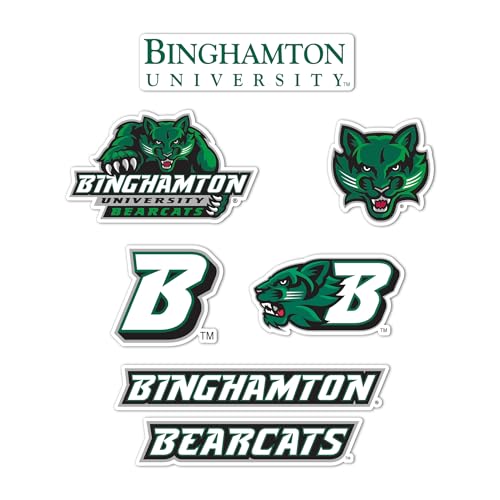 Desert Cactus Binghamton University Sticker Bearcats SUNY Vinyl Decals Laptop Water Bottle Car Scrapbook Sheet T2 (Type 2)