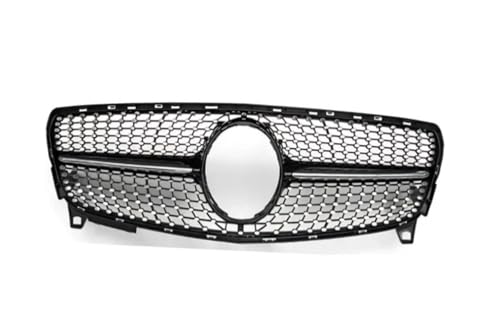 Grille de Pare-choc Style Étoiles W176 : Finition Prestige Noir pour Classe A
